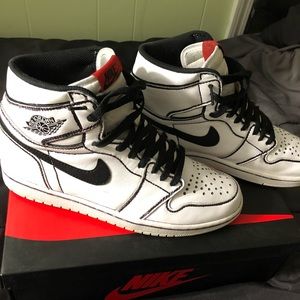 Custom Jordan retro 1 one